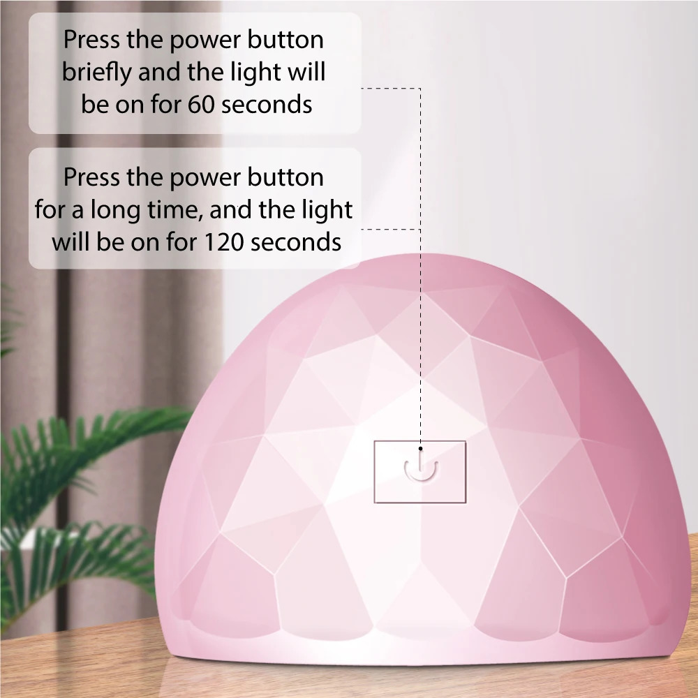 Multifunctional Uv Led Lamp For Nails Lamp Cabin Uv Led Nail Gel Drying Lamp Professional Nails Accesories And Tools 240626