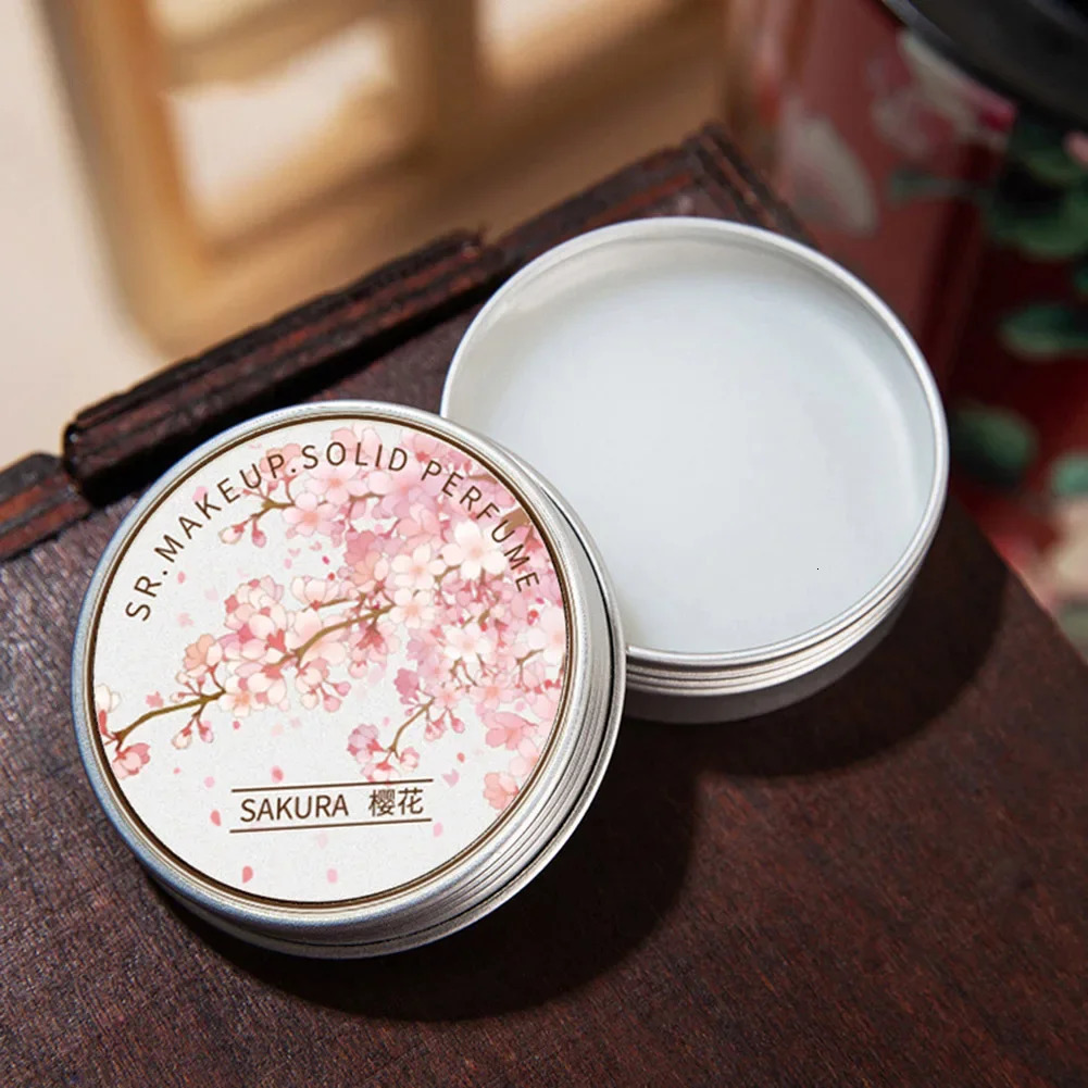 Solid Perfumes Body Aroma Portable Solid Balm Long-Skin Fragrance Fresh and Elegant for Women Fragrances Chinese Style 240626