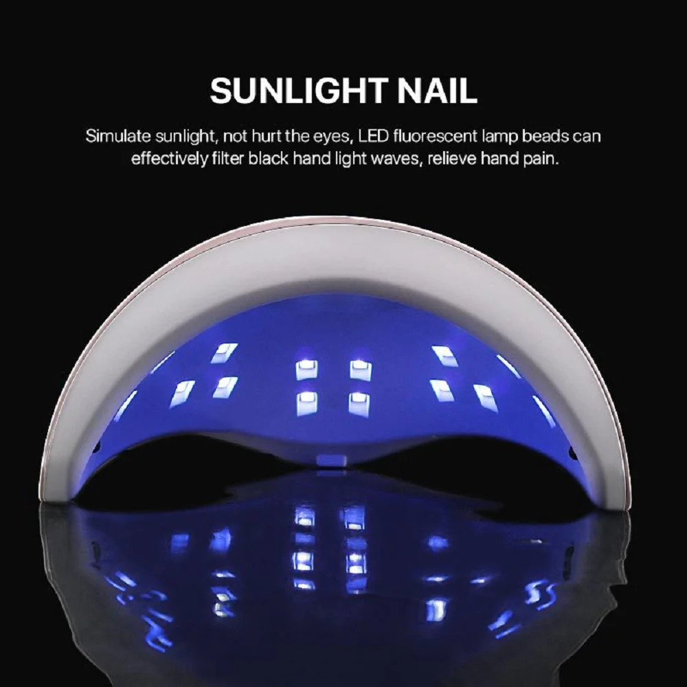 LINMANDA 18 Uv Lights Nail Drying Lamp Gel Polish Curing Machine Tools Nails Dryer 54W Uv Led Lamp For Nails Accessories 240626