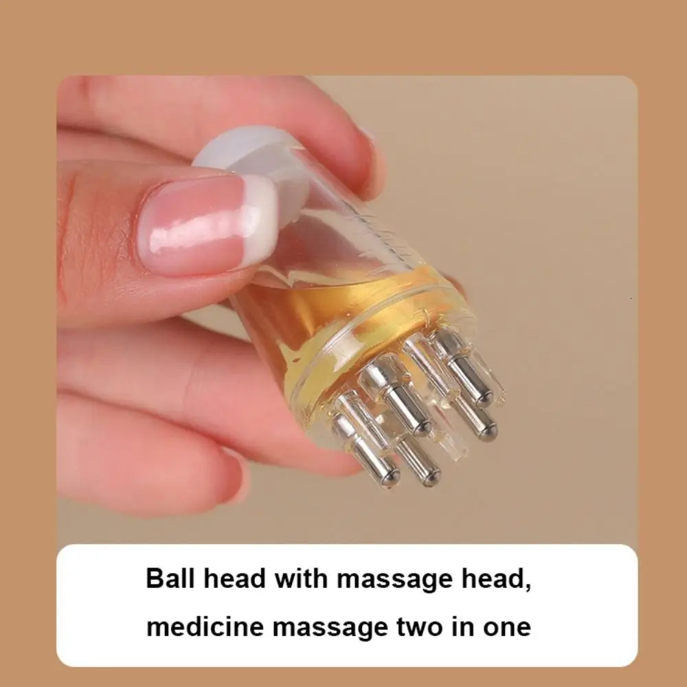 Essential Oil Liquid Guiding Scalp Treatment Medicine Comb Hair Head Massager Scalp Applicator Liquid Guiding Comb 240626