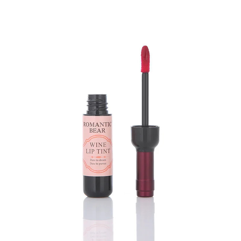 24Pcs Wine Lip Tint 6 colors Waterproof Wine Lip Stain Long Lasting Matte Liquid Wine Bottle Lipstick Lip Gloss for Women Makeup 240621 - view 7