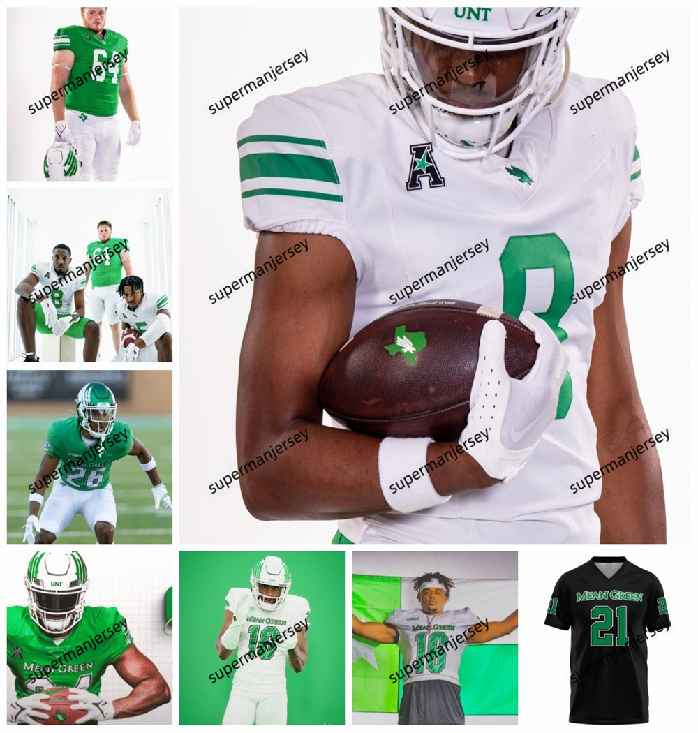 2024 NORTH TEXAS UNVEILS football jersey Roderick Brown DT Sheffield Jeremiah Aaron Connor Henderson Miles Coleman Chris Gant Jr. Jayven Anderson Kyle Koch Vailea II