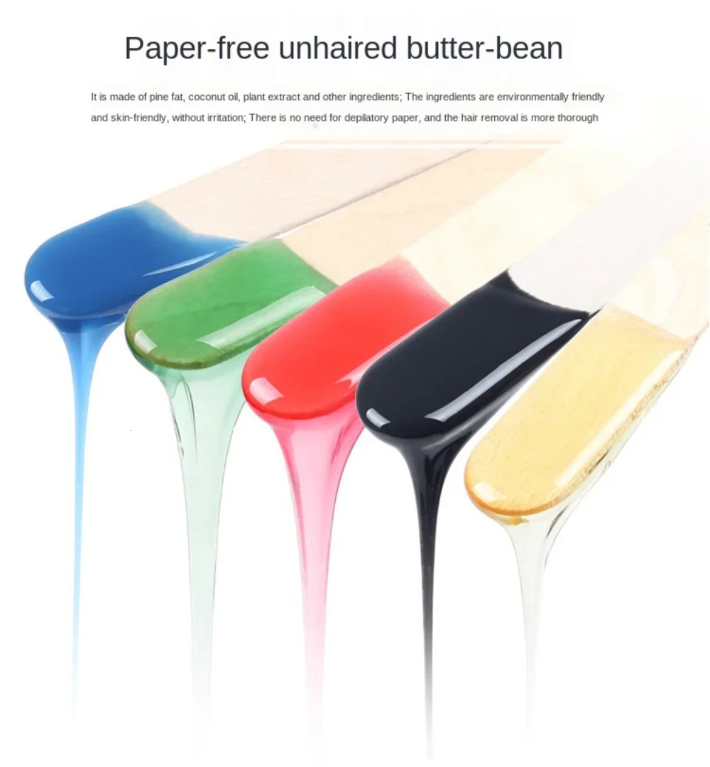 500g/Pack Wax Beans Film Pellet Removing Bikini Face Hair Legs Arm Bean Unisex 240626