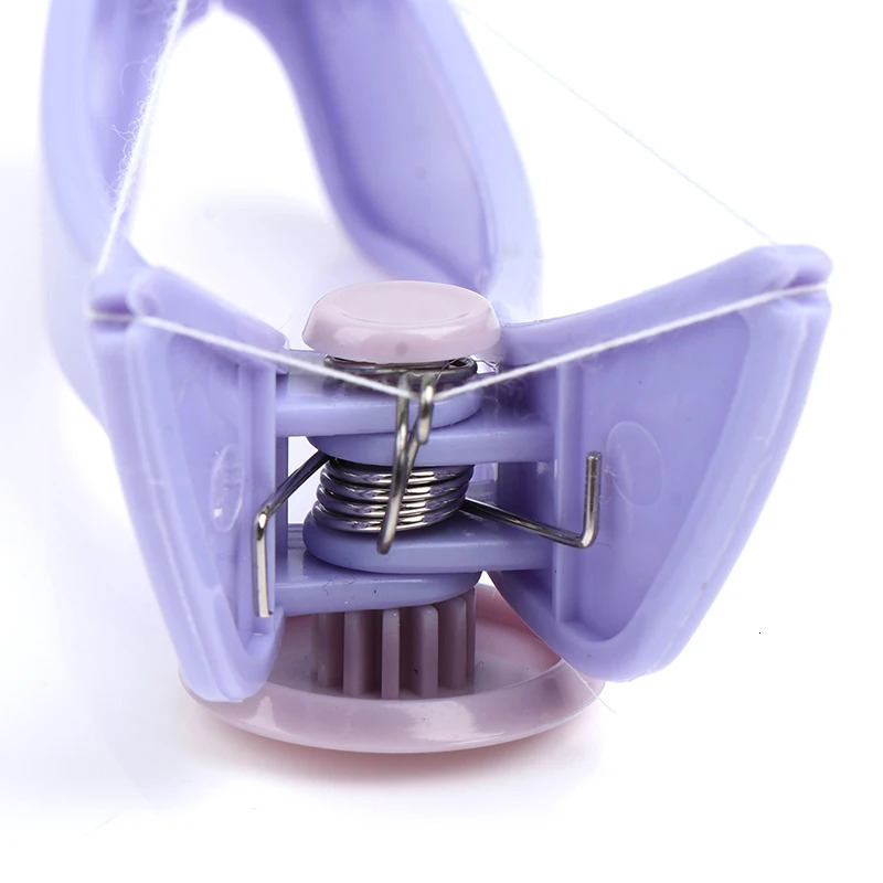 Women Epilator Mini Hair r Spring Threading Face Defeatherer for Cheeks Eyebrow DIY Makeup Beauty Tool 240626