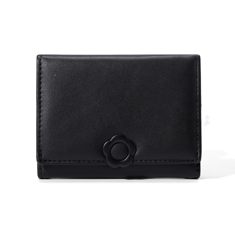 Designer Women's Fashionable Cute High end Practical Card Bag Fashion Buckle PU Leather Short 30% Fold Classic Retro Multi functional Zero Wallet