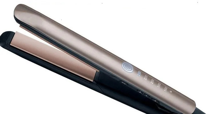 S8590 Hair Iron Keratin ion Hair Straightener and Ceramic Plates Flat Iron With Digital high 450F Temperature 240626