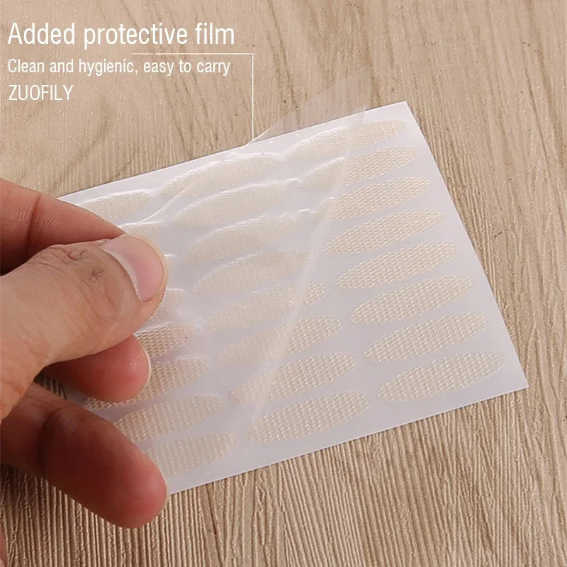 Invisible Double Eyelid Tapes Self-Adhesive Gauze Cosmetic Make Up SlimWide Waterproof Fiber Stickers for Eyelid Sets Wholesale 240626