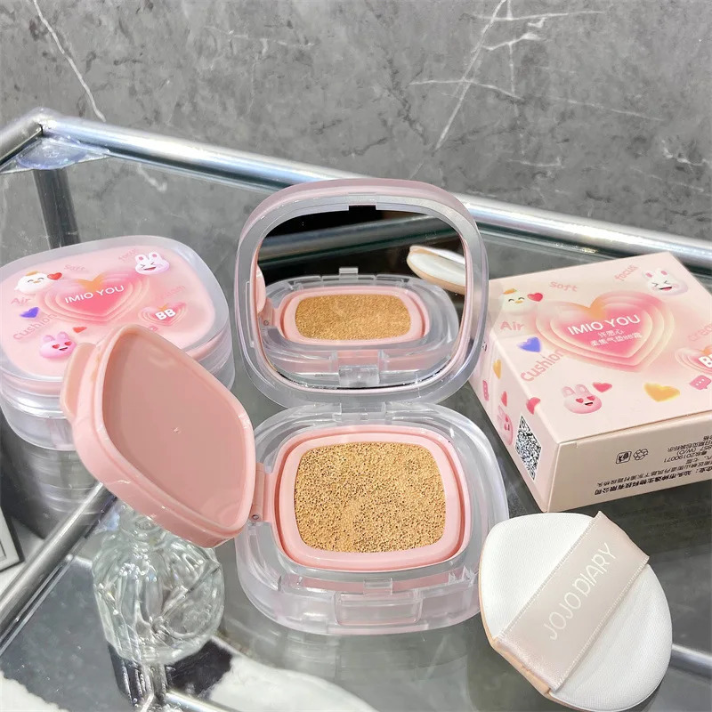 IMIO YOU Skin Nourishing Air Cushion BB CC Cream Concealer Lasting Moisturizing Liquid Foundation Mixed Oil Dry Skin 240626