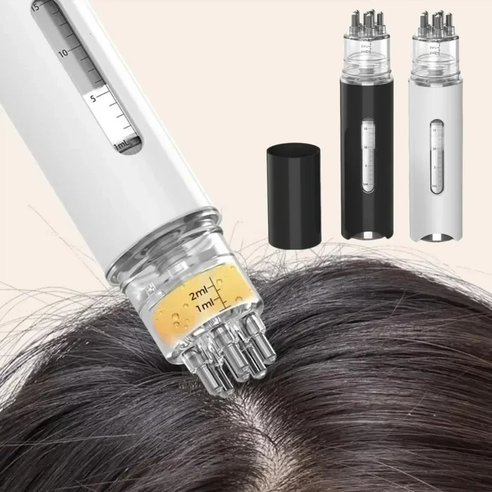 Scalp Applicator Liquid Comb Portable Mini Massage Comb Essential Oil Liquid Guiding Massager Anti Hair Loss Scalp Care Tools 240626