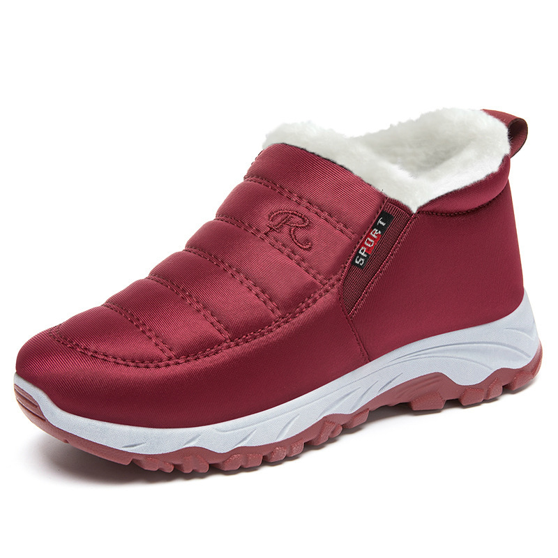 Women Cotton Shoes S Winter New Cashmere Thick Snow Boots In Old Short Warm Beijing Ddmysaturn