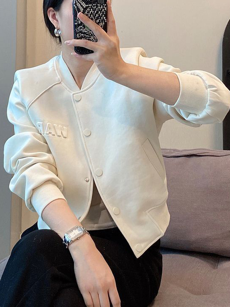 Buttons Loose Women's jacket Stand Collar Bomber Jacket Female Casual outwear korean Woman clothing spring autumn tops women F6.27#38