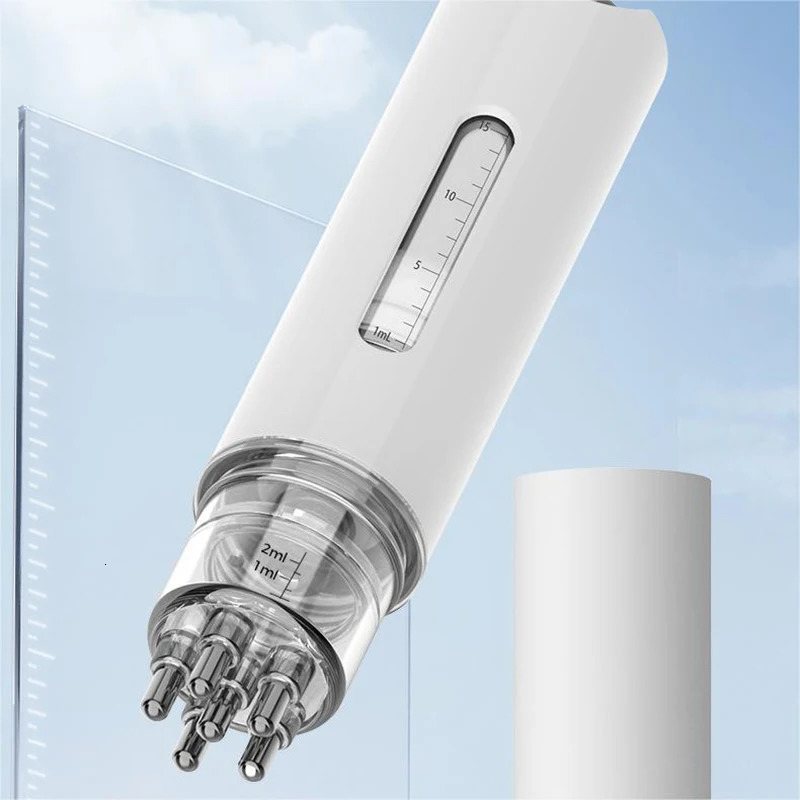 1pcs Six Needles Portable Scalp Applicator Liquid Comb Hair Roots Massage Medicine Comb Hair For Serum Oil Nourish 240626