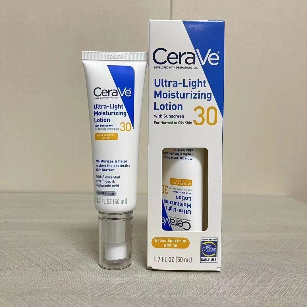 Ceraves Lotion 50ml Moisturizing Cream 1.7oz Skin Care Face Sun-screen Ultra-Light Summer Serum Essence High Quality