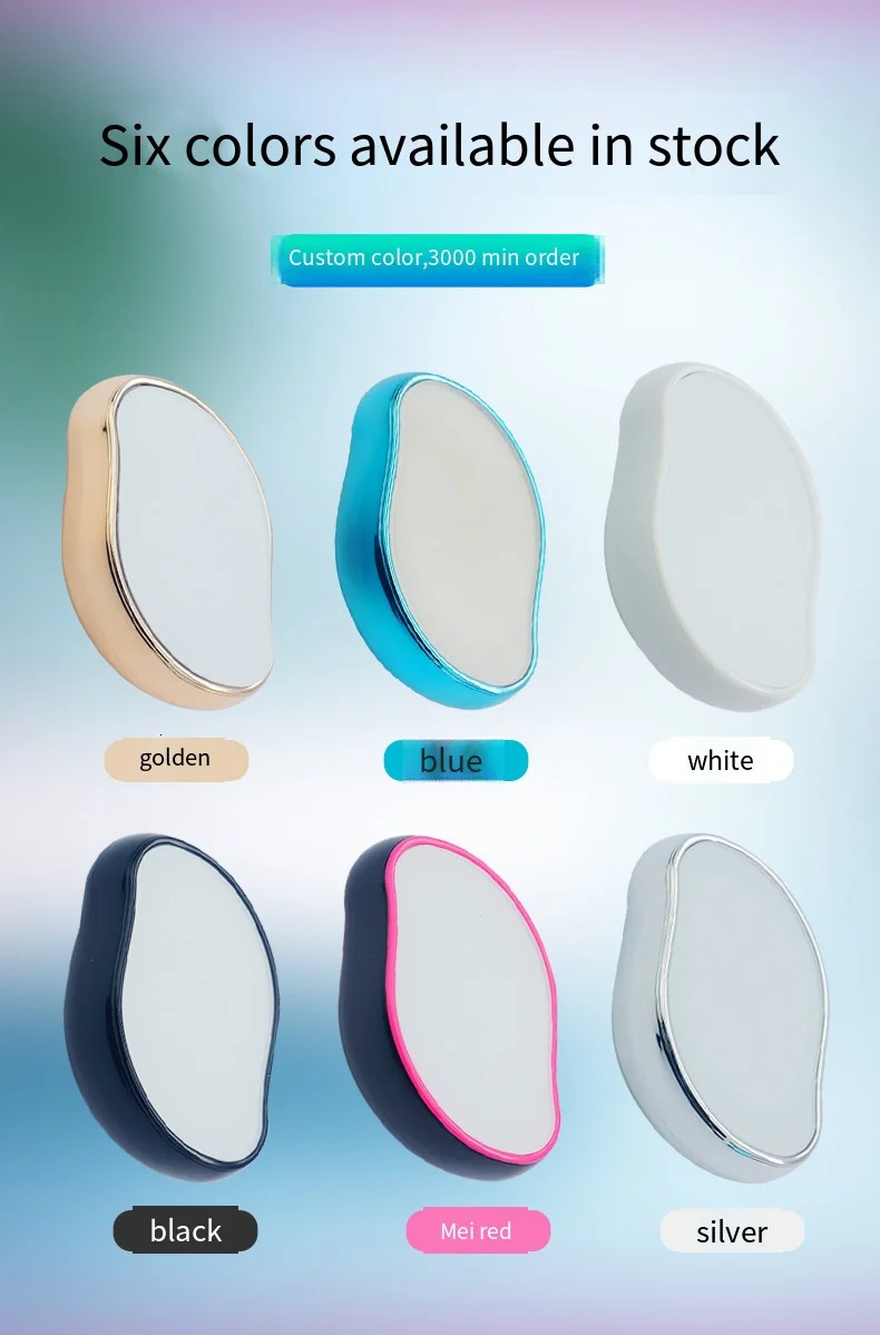 Nano Crystal Epil Eraser Glass Depilator Painless Epilator Safe Easy Cleaning Reusable Body Beauty Depilation Tool 240626