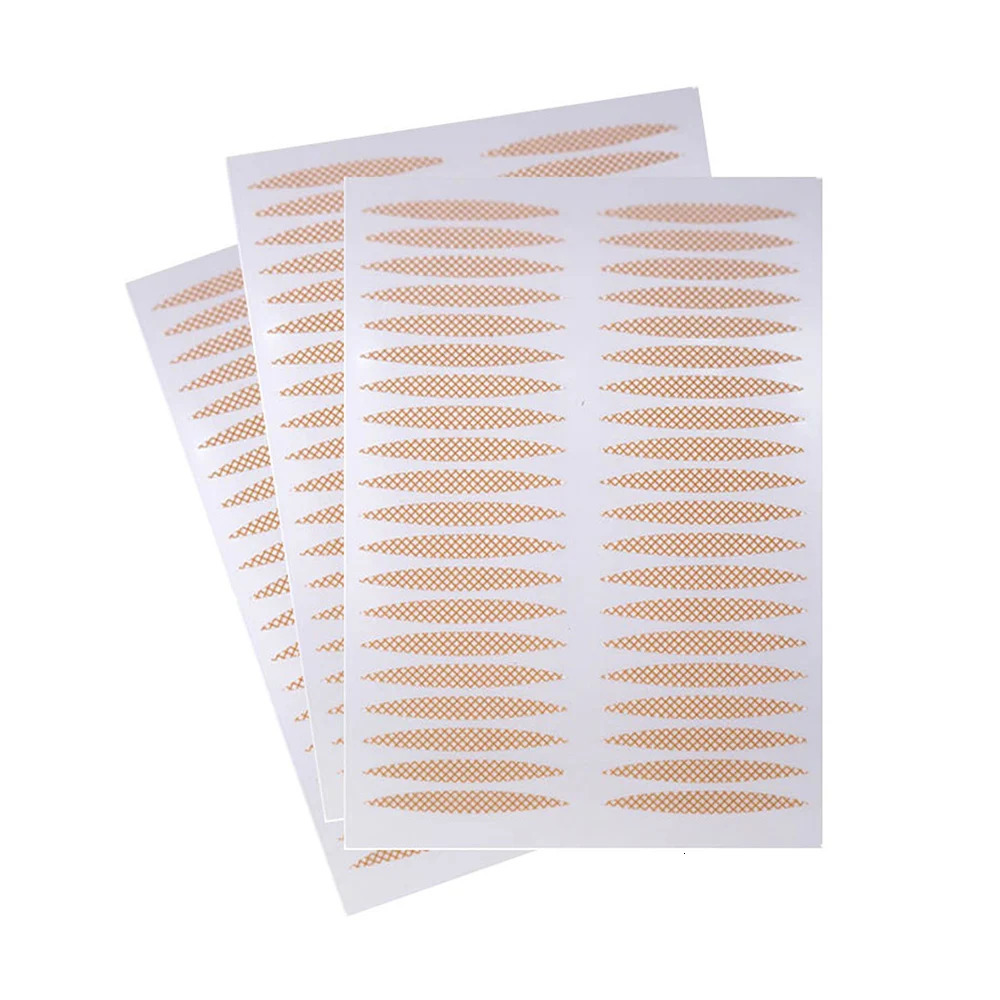 20PairsSheet Invisible Eyelid Sticker Lace Eye Lift Strips Double Eyelid Tape Adhesive Stickers Eye Tape Tools 240626