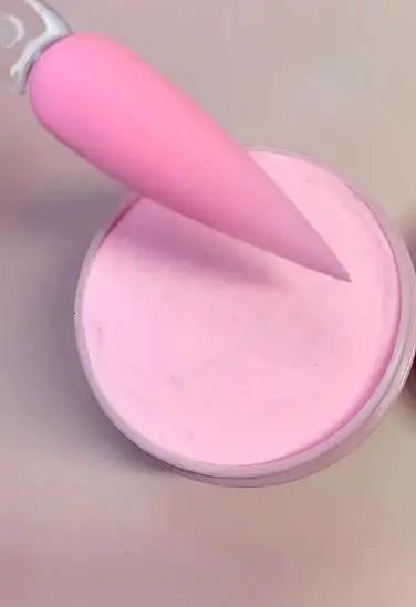 1Bottles Pink Purple Acrylic Powder 3D Carved Crystal Polymer Powder Extension Pigment Dust Manicure For Nail Polish Accessories 240626