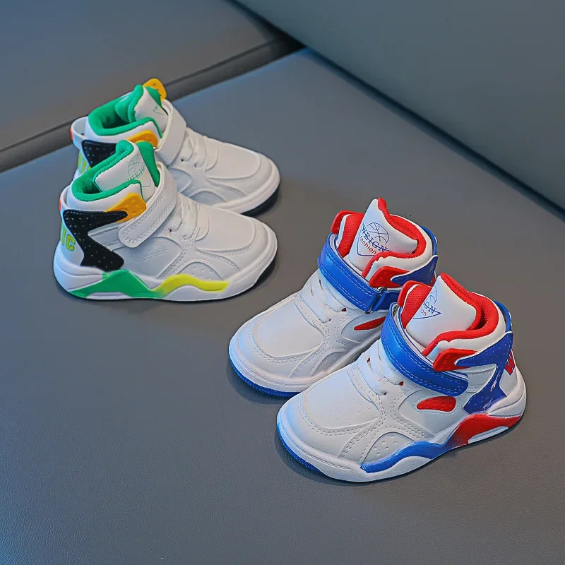 Fashion Boys and Girls Breathable Sports Running Lightweight Childrens Casual Walking Shoes H260130