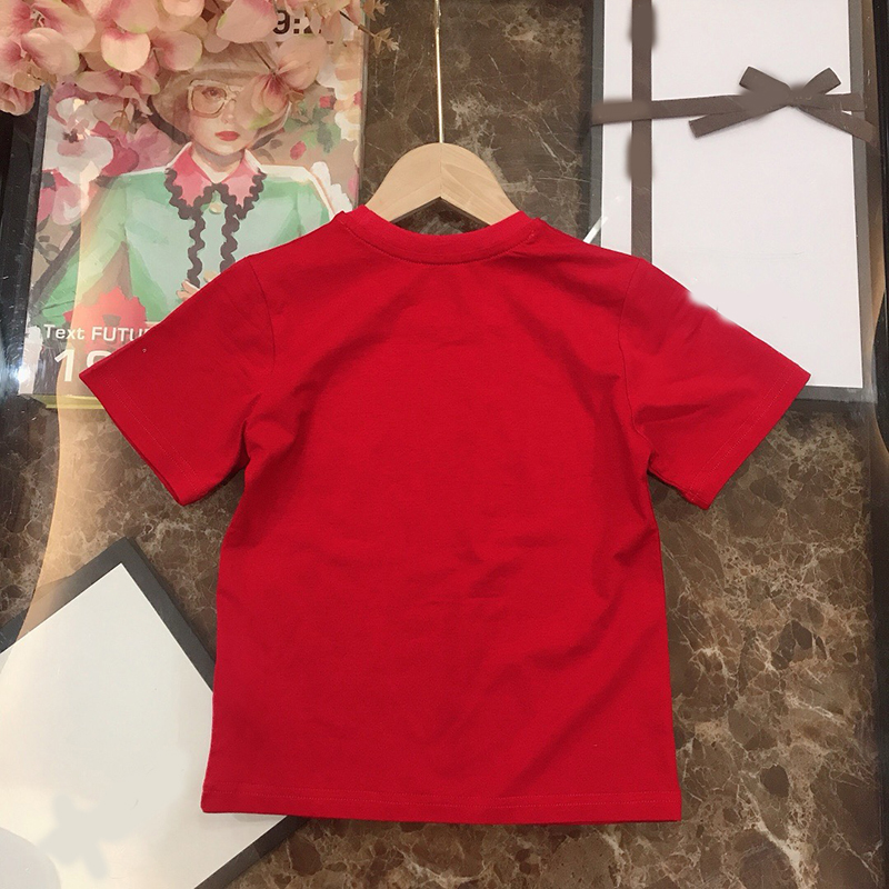 Tshirts Designer Clothing Kids T Shirts Luxury Tshirts Designers Tees Brand Clothes High Quality Tops 8 Children Costume Girls Boys Short Sleeve DPD24