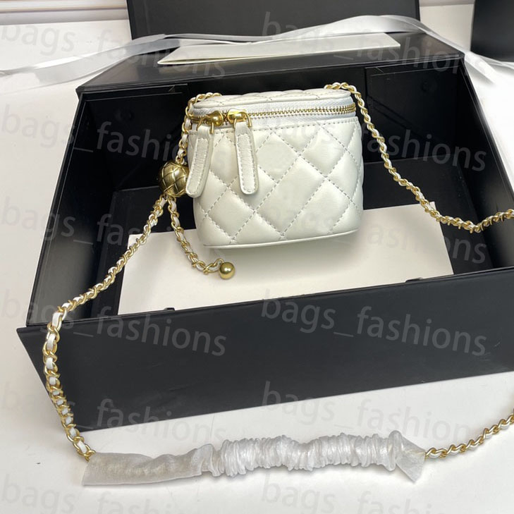 Designer Mini Cosmetics Bags Luxury Women Orgnizer Cross Body Bag Crossbody Make up Makeup Bags High Quality Leather Classic Fashion Cosmetic Bag Multiple Colors 4A