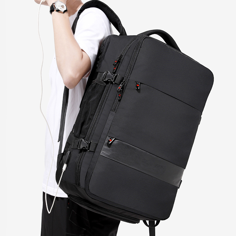 Anti-theft Expandable 15.6 Inch Laptop Men Waterproof Multifunctional Backpack Business Mochila USB Charging School Bag H6.27#41 ddmy 5dc1
