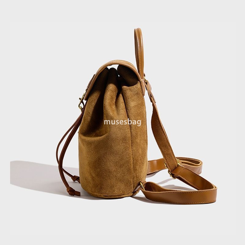 High quality and large capacity internet celebrity backpack for women new trendy travel niche bag high-end velvet leisure travel backpack