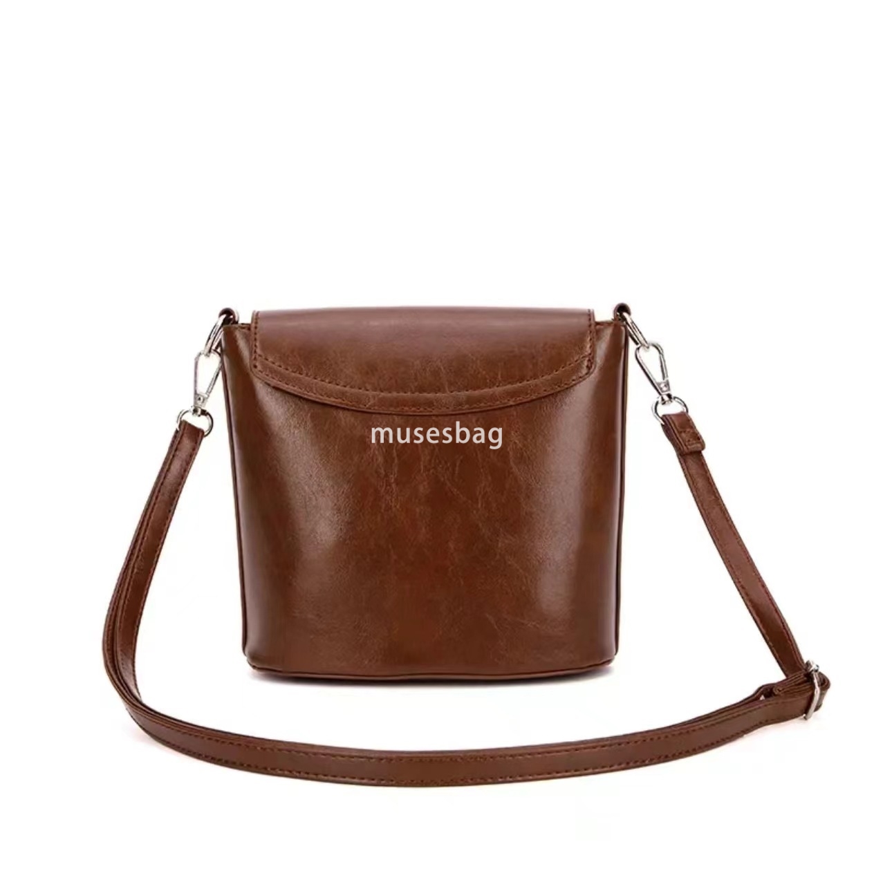 Street trend niche design new fashion diagonal cross sunflower women's casual versatile small bag retro bucket bag single shoulder crossbody bag
