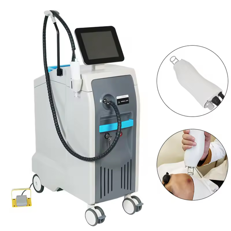 Best Seller Laser Beauty Machine 755 1064 nm YAG Laser Tattoo Removal Pigment Removal Acne Cleaner Machine