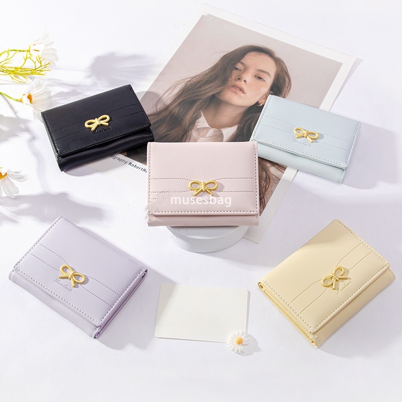 High end Women's Fashion Classic Vintage Cute High end Card Bag Multiple Card Positions Short Style 30% Off Practical Multi functional Small Zero