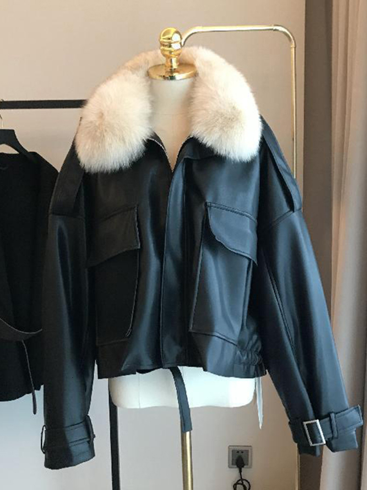 2024 Plush Thicken Women's Parkas Coat Windbreak Warm Jacket Female Vintage Loose Big Fur Collar Winter coat F6.27#97.75