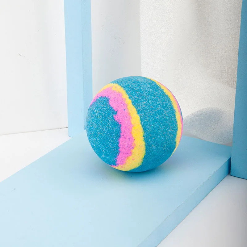 1pcs100g Bathroom AccessoriesHandcrafted Vegan Bath Bomb with Different Organic Essential Oils Bath Bombs Gift Bath Bomb 240627