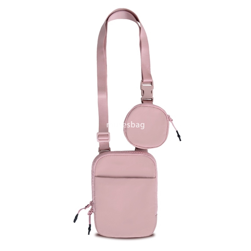 Fashionable men and women universal high-end adjustable simple and multifunctional crossbody detachable chest bag outdoor sports waterproof nylon wais
