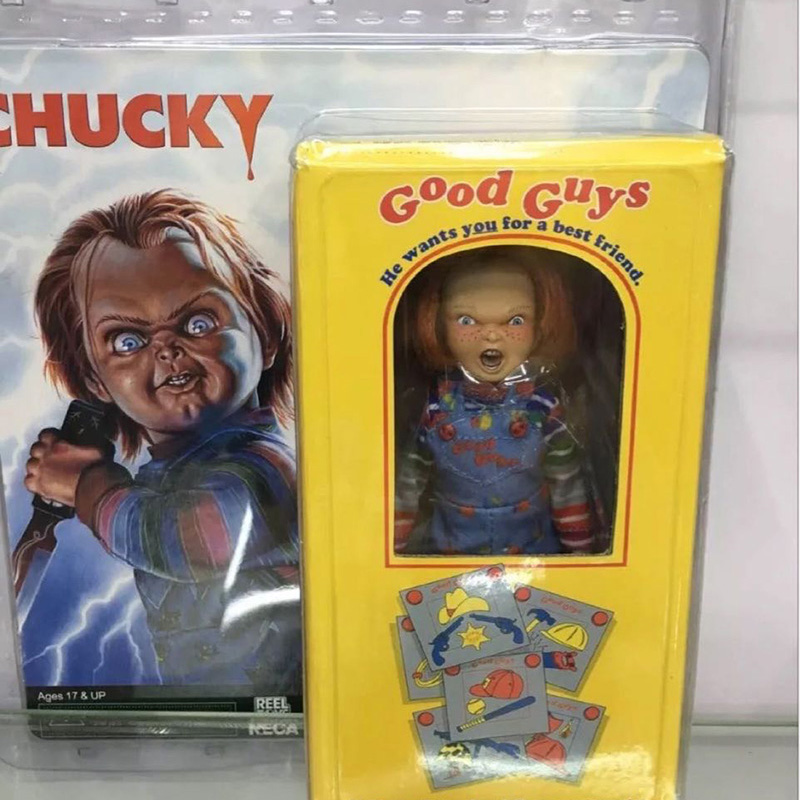 Neca Chucky Figure He Wants You Be A Best Friend Child's Play Good Guys Ultimate Collectible Figurine Model Toy Doll Gift 12cm