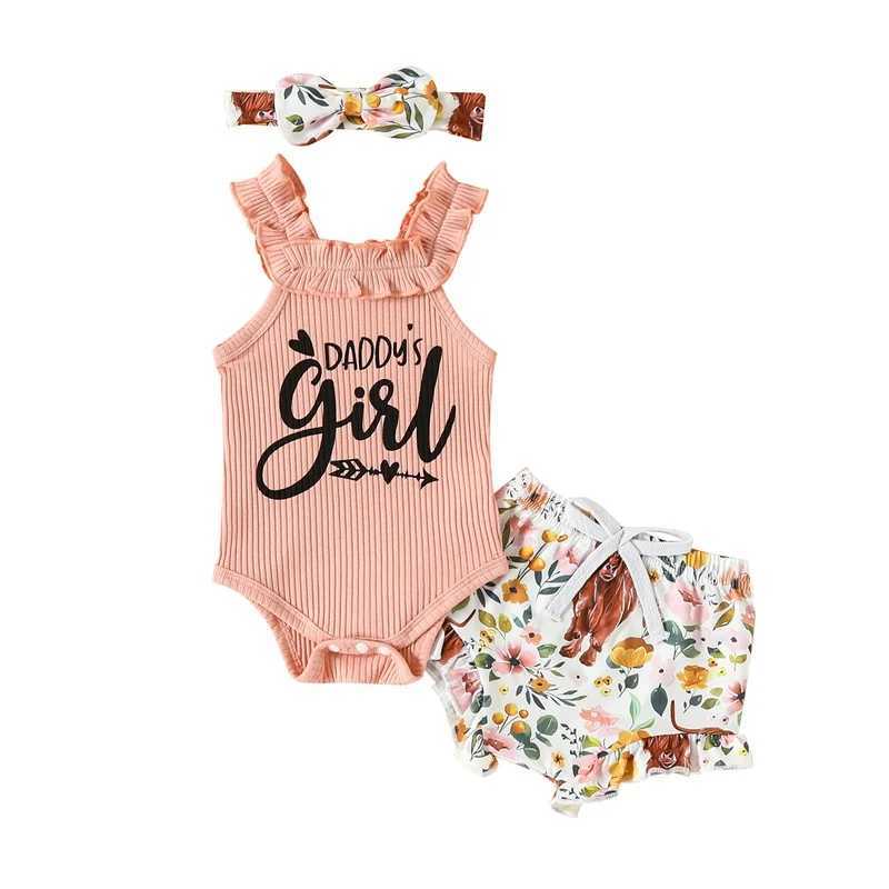 Pajamas Newborn womens dress summer sleeveless vest elastic waist shorts baby set WX5.31