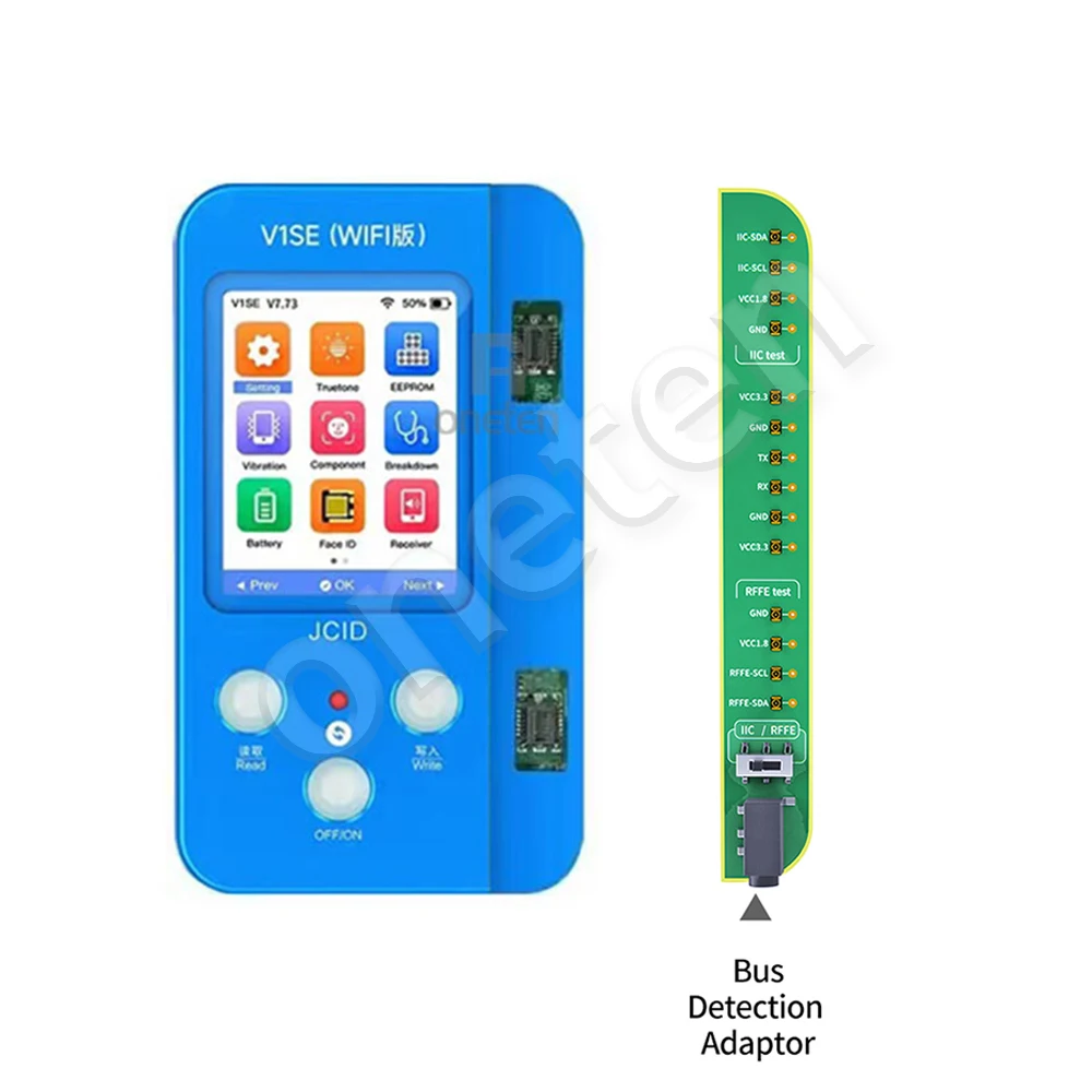 JC JCID V1SE True Tone Programmer Batteries Face ID Dot Matrix Photosensitive Kit For iPhone 7-14PM Reading Writing Repair Tool
