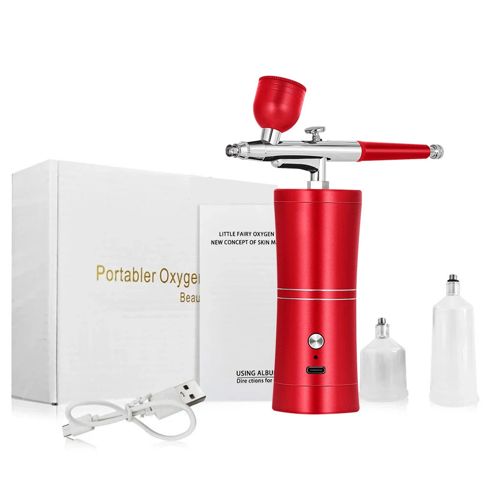 Airbrush Nail With Compressor Portable Airbrush For Nails Cake Painting Airbrush Nail Art Paint Air Brush Kit With 240627