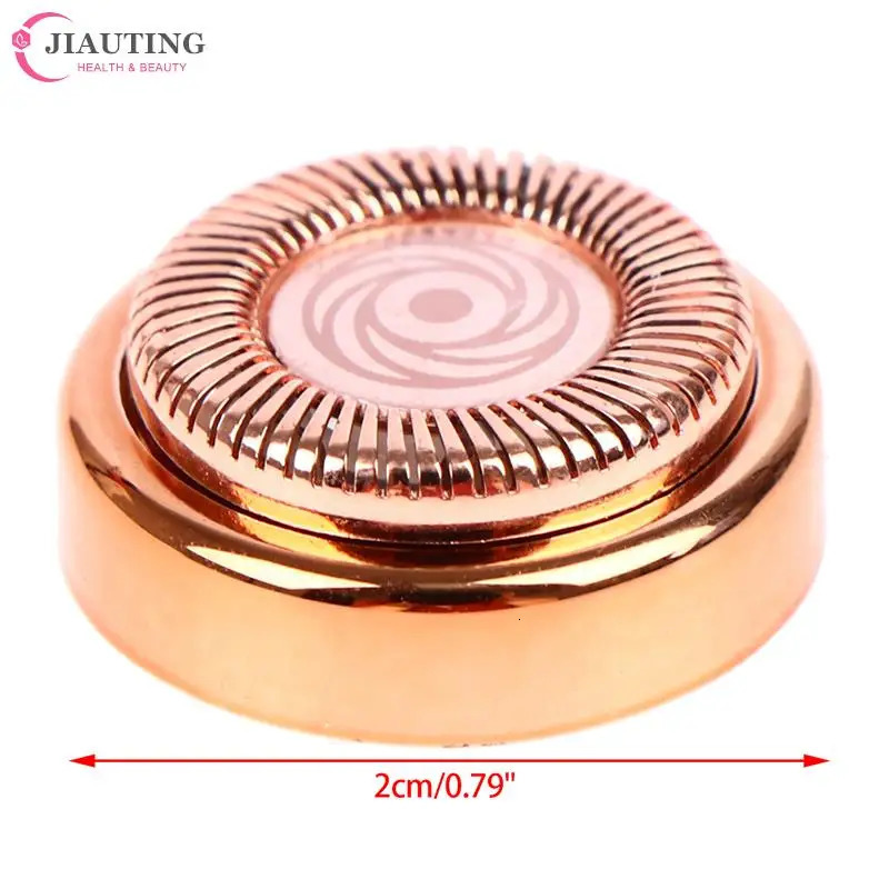 14Pcsset Facial Hair Removal Replace Blade Heads Hair Removal Blade for Womens Painless Epilator 240627