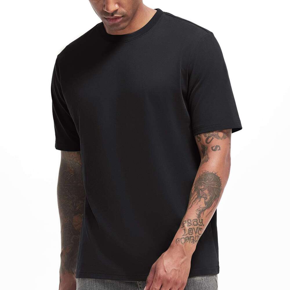 Designer Mens Womens T Shirts tshirt Tees top Clothes Heavy Weight Crew Neck T-Shirt Mens Premium Cotton Tee Pre Shrunk S-2XL