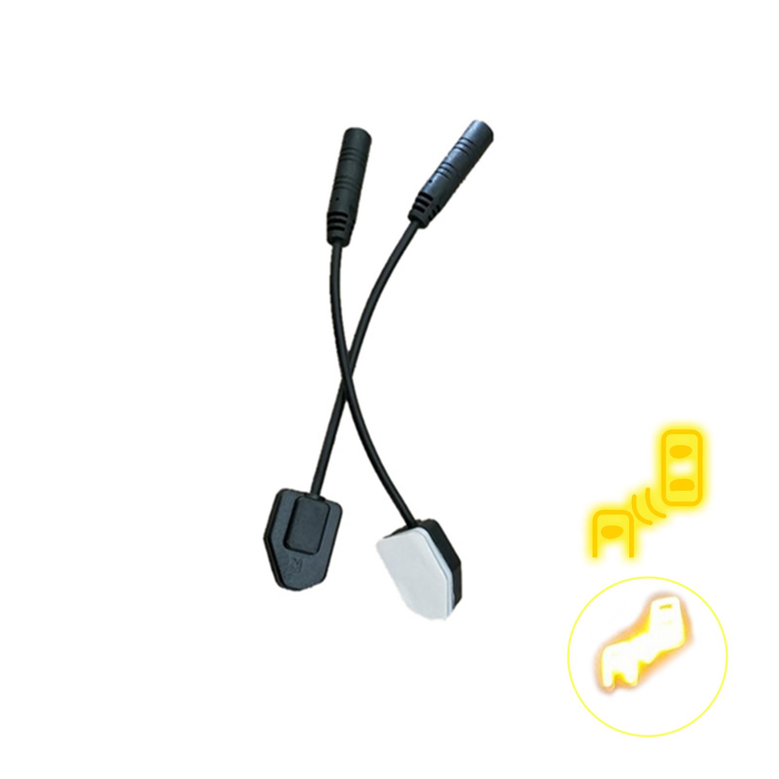 Car Blind Spot Monitoring System BSD Lens Light LED Indicator Alarm Radar Safety Drive Ultrasonic Sensor Rear Cross TrafficAlert