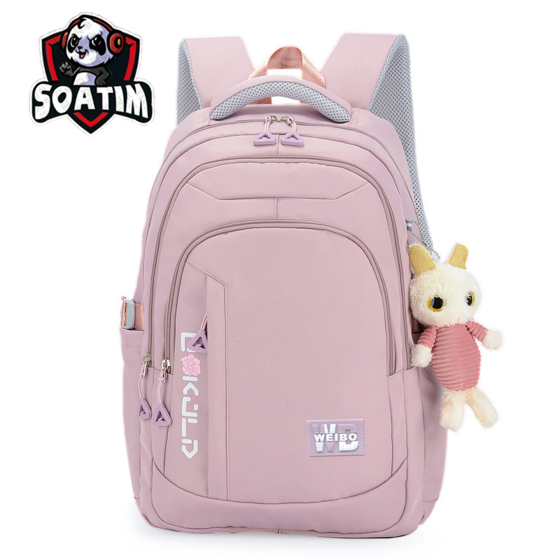 2023 New Waterproof Children School bags for Girls Orthopedic Backpack Kids Book Bags primary school Backpack schoolbag Mochilas