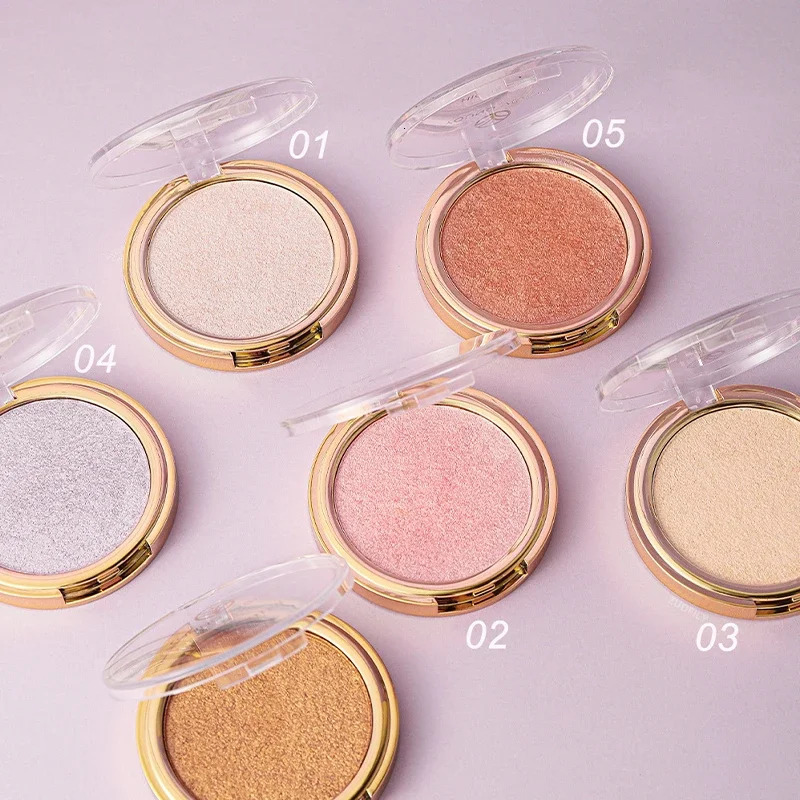 Beautiful Highlighter Powder Palette Makeup Glow Face Contour Shimmer Water Light Highlight Makeup Pallete Cosmetics 240627