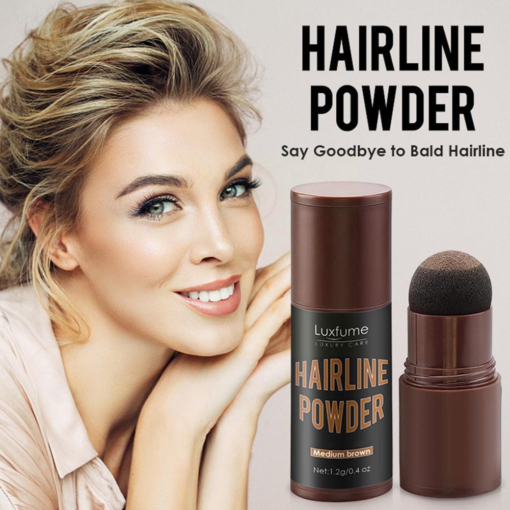 1pc Hair Fluffy Powder Natural Instant Hair Line Shadow Hair Tools Makeup Root Coverage Cover Up Beauty Powder Concealer Q9K3