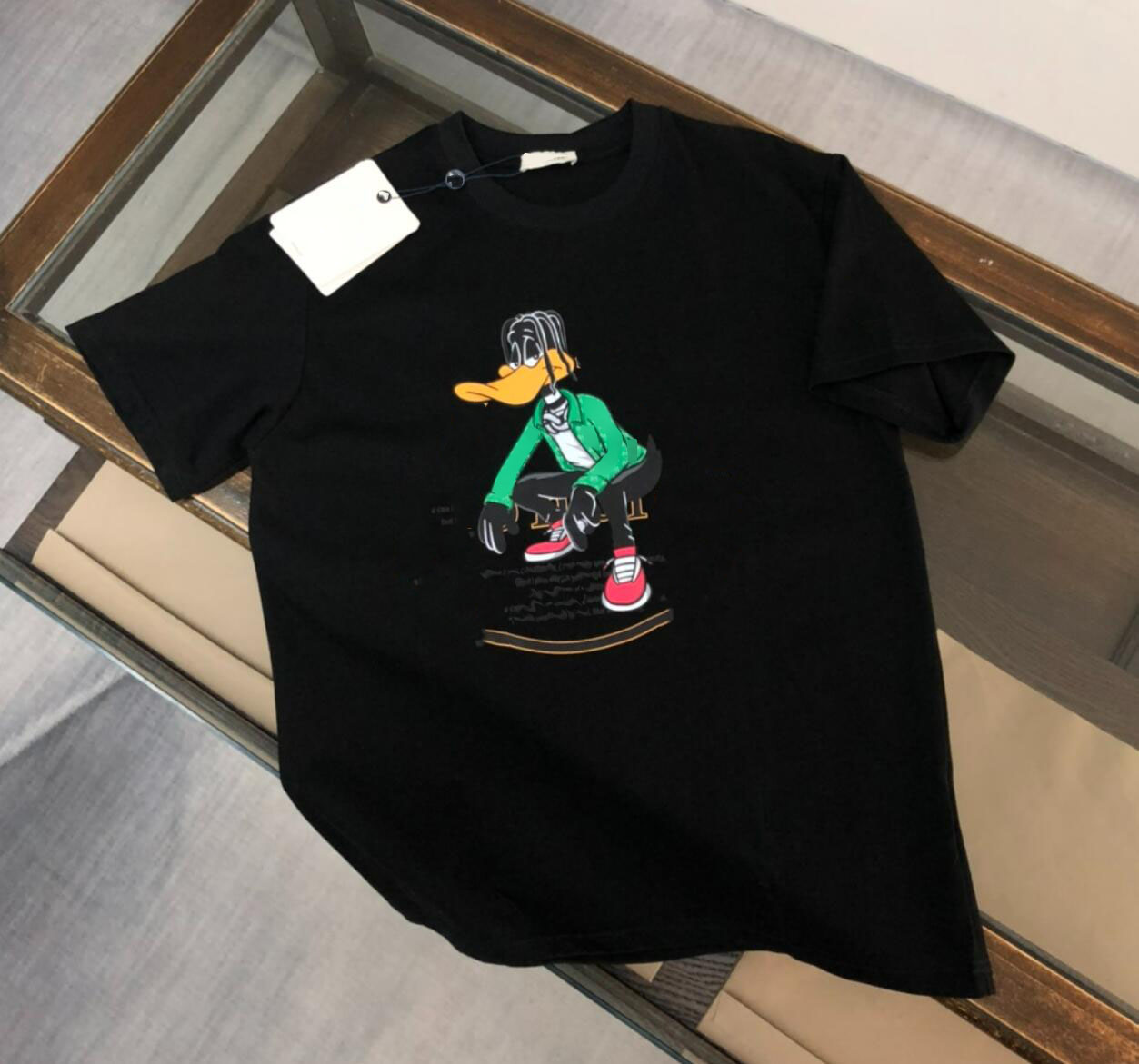 Short Sleeve Casual Tshirts Fashion Male Female Graphic Tee Men Women Cartoon Printing Sweet Print Summer T Clothing T-shirts Asian size