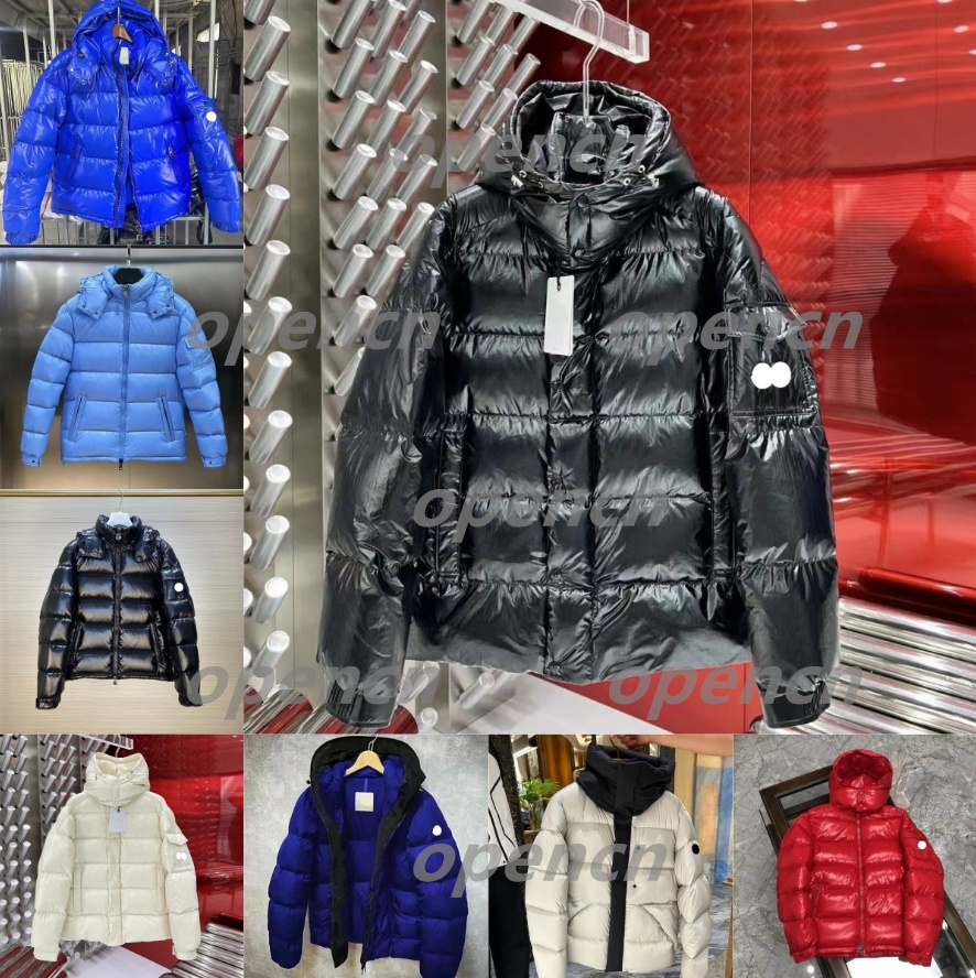 winter mens jackets designer parkas outwear coats thick warm coats long sleeve loose zipper Jackets clothing M-5XL Asian size