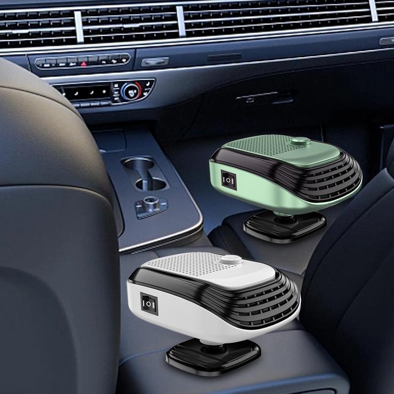 Versatile Car Heater 12V/24V 2 In1 Heating/Cooling Fan For Auto Window Demister With Fast Heating For Truck RV SUV Travel Camper
