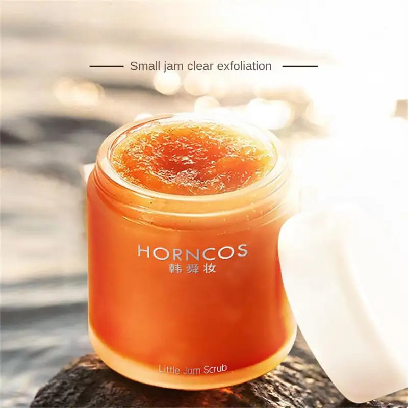Remove Keratin Scrub Cream Moisturize Body Scrub Exfoliate Deeply Cleanse Scrub Exfoliating Makeup Tighten Small Jam Scrub Cream 240627