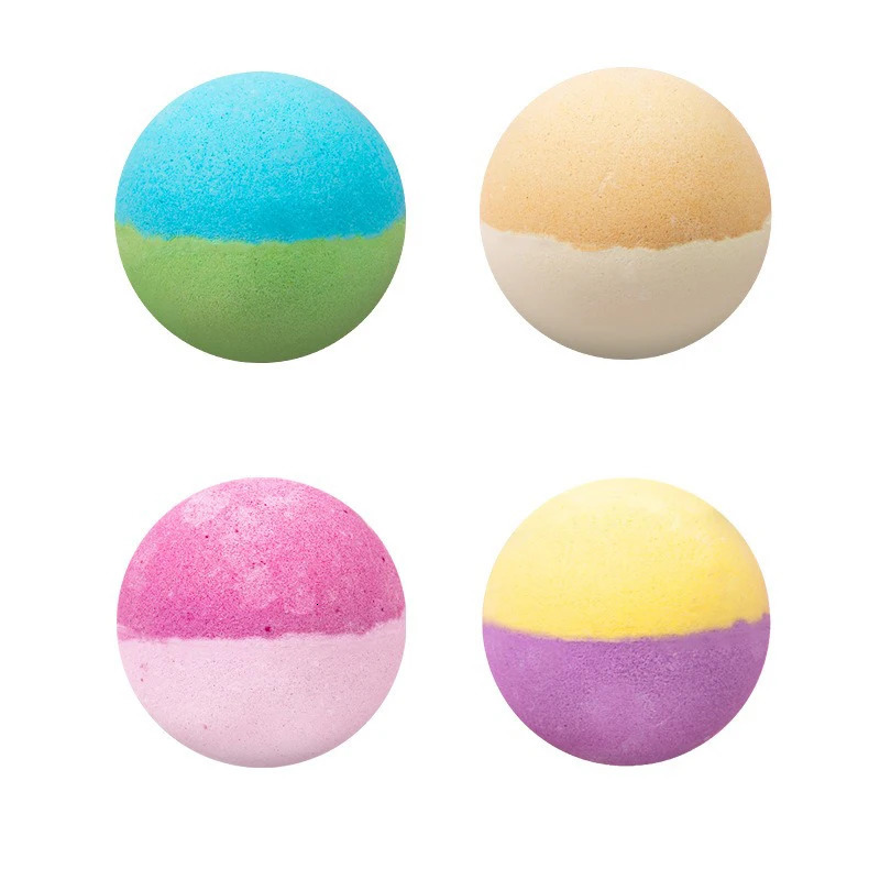 140g Bath Bubble Balls Exfoliating Nourishing Skin Bath Bomb Relaxing Essential Oil Bath Salt Ball Cleaner Aromatherapy Supplies 240627