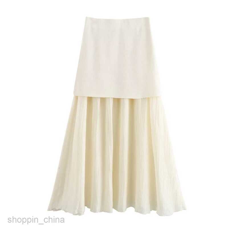 Two Piece Dress Sets Women's clothing summer new V-neck gold button knitted vest+pleated skirt set