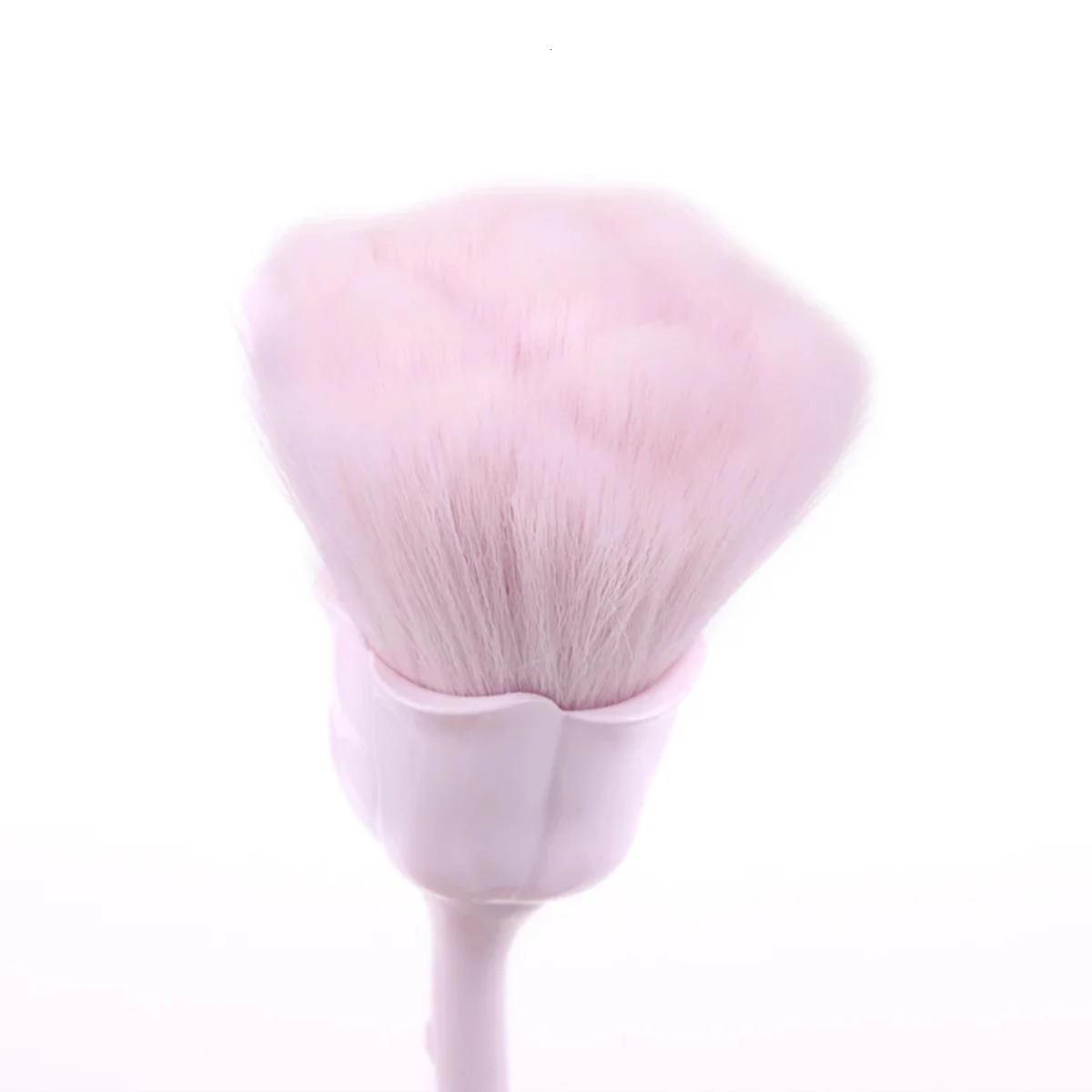 Flower Nail Brush For Manicure Rose Nail Art Brush Nail Accesories Tools Round Small Gel polish Dust Cleaning Brushes 240627