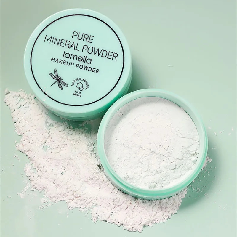 Makeup Setting Powder Matte Oil Control Mineral Powder Natural Lasting Concealer Loose Powder Smooth Fine Waterproof Anti-sweat 240627