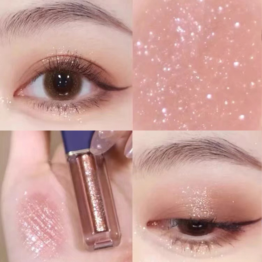 Liquid Eye Shadow Shiny Pearlescent Brightening Lying Silkworm Ins Galaxy Tear Glitter Eyeliner Elf Luxury Makeup Cosmetics 1pcs